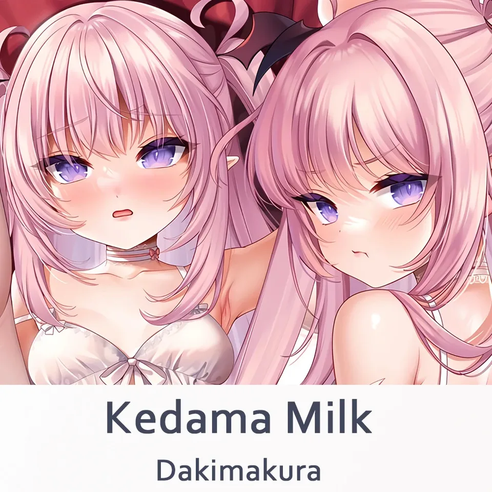 Japonský anime dakimakura kedama mlieko celotelové vankúšové puzdro Otiku vankúš