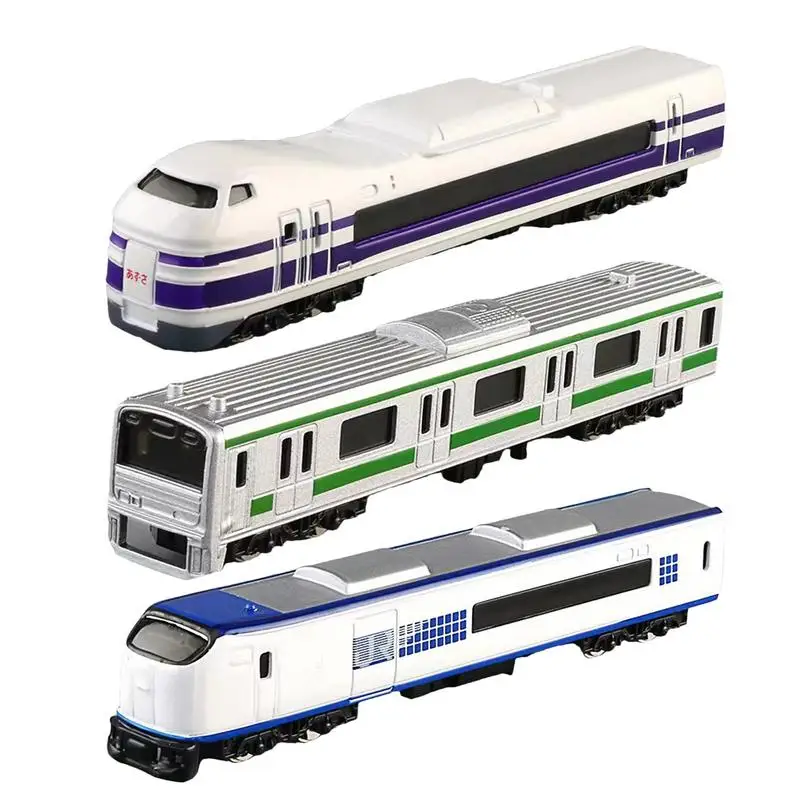 Japonský model Shinkansen Model hračiek Detské vysokorýchlostné vlaky modelky hračky vzdelávacie vlaky pre deti