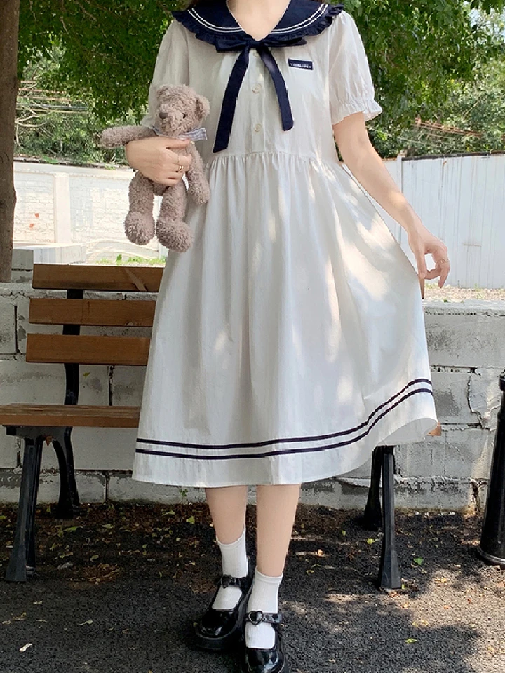 Japonský mori dievčenský preppy