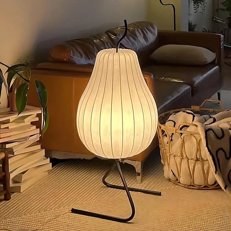 Japonský štýl wabi sabi sabi hrušky stolové lampy Domáce dekorácia spál