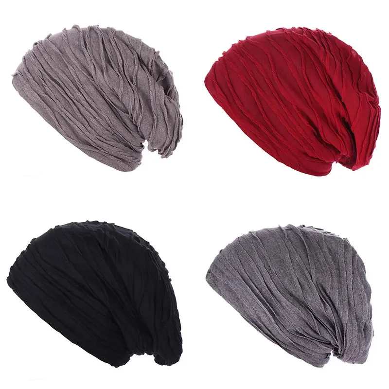 Jarné príležitostné klobúky pre ženy slouchy muži unisex tenké klobúky Mastné farebné lebky čiapky TEENAGER HIP HOP Snap Cap Bonnet