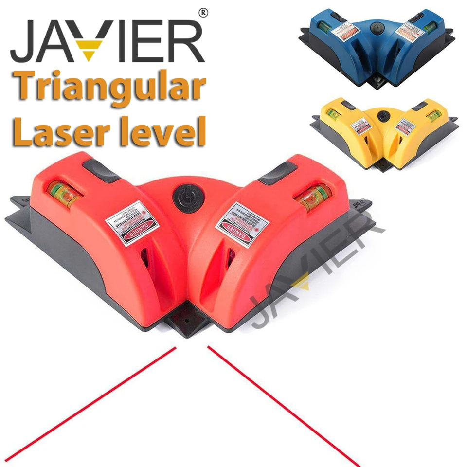 Javier-Right Uhol 90 stupňov Vertikálne pro vertikálne vodorovná horizontálna laserová úroveň Line Line Link Square Level
