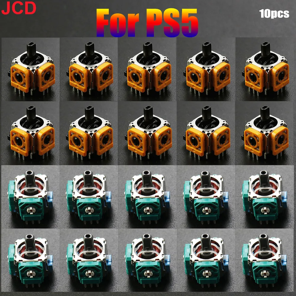 JCD 1/5/10 PCS pre PS5 3D Analógový senzorový modul náhradný ovládač ovládač Joystick Analog