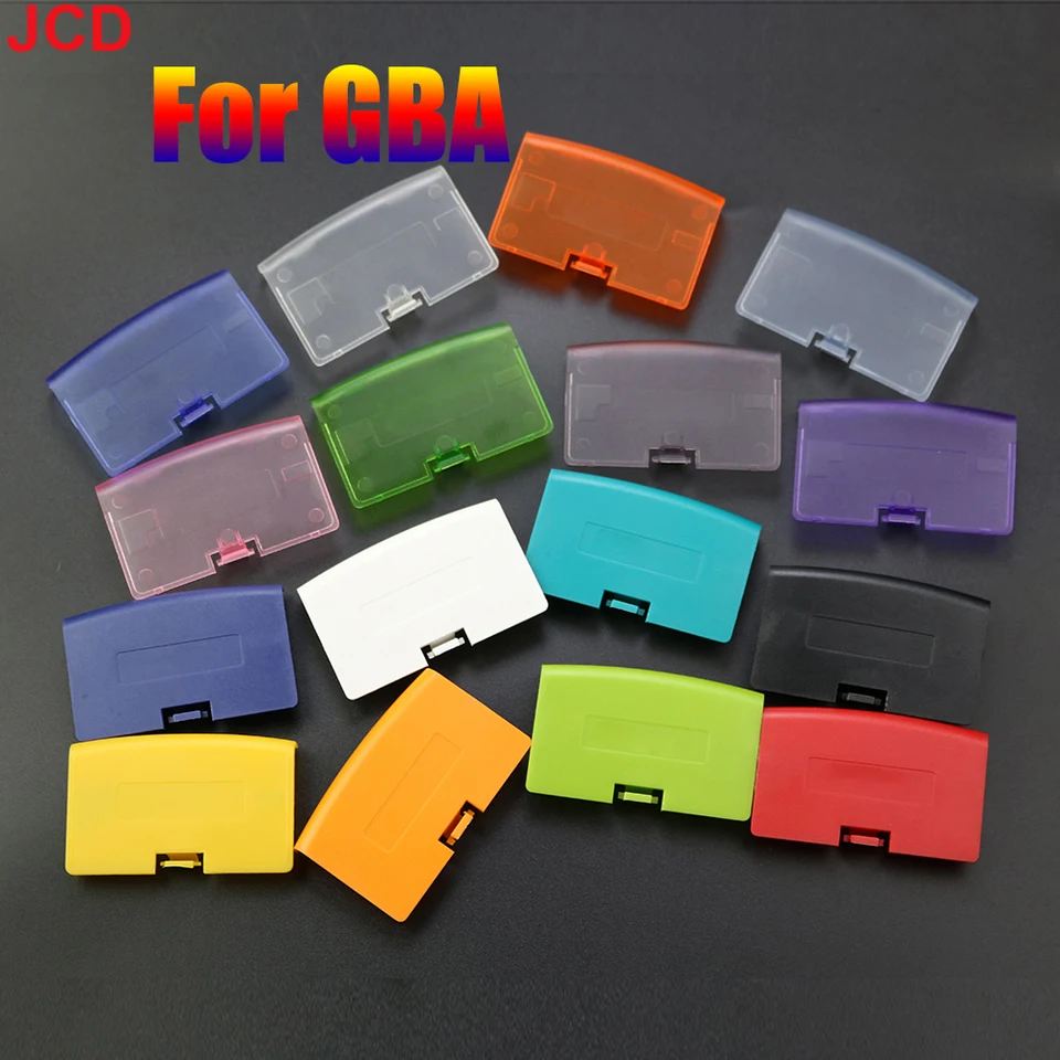 JCD 1PCS pre GBA kryt batérie veka výmeny dverí GBA pre puzdro pre zadné dvere pre Gameboy GBA Advance Cover Case Cover Case