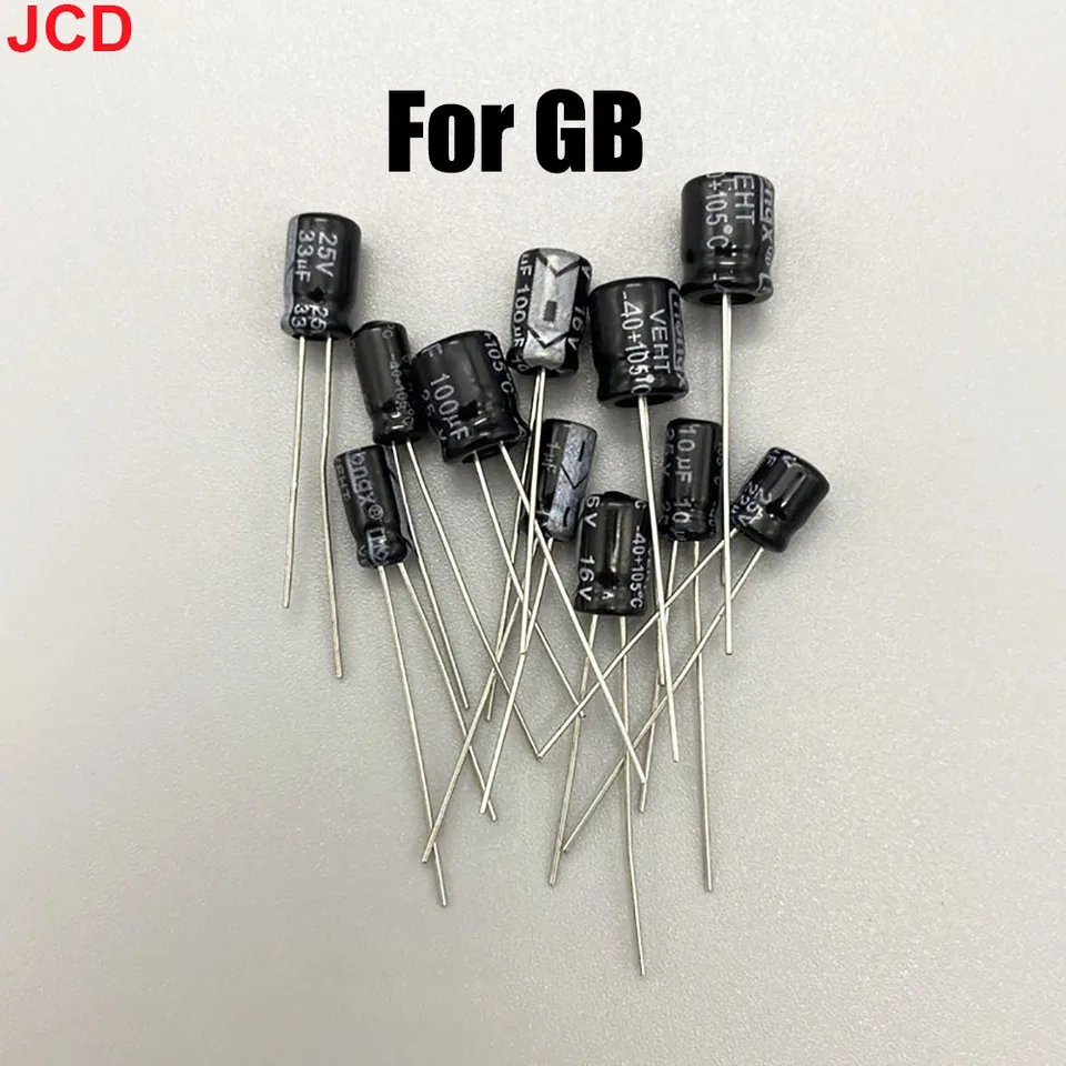 JCD 1Set Vysoká kvalita pre GameBoy Classic GB DMG základná doska Kondenzátorka elektrickej kapacity Inductive Opravy výmena