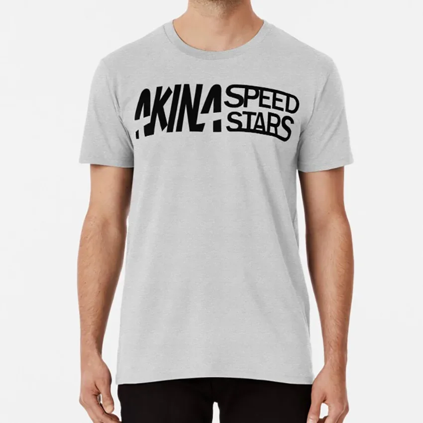 JDM Akina Inior D Racing Anime Anime Hachiroku Ricer Drift Drifting Street Racing Akina Speed ​​Stars - počiatočné DT tričko