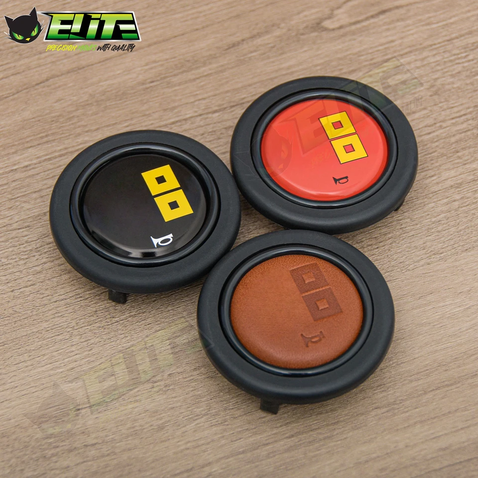 JDM upravený automobilový štýl roh gombíka Univerzálny náskok volantu Rokom Push Cover