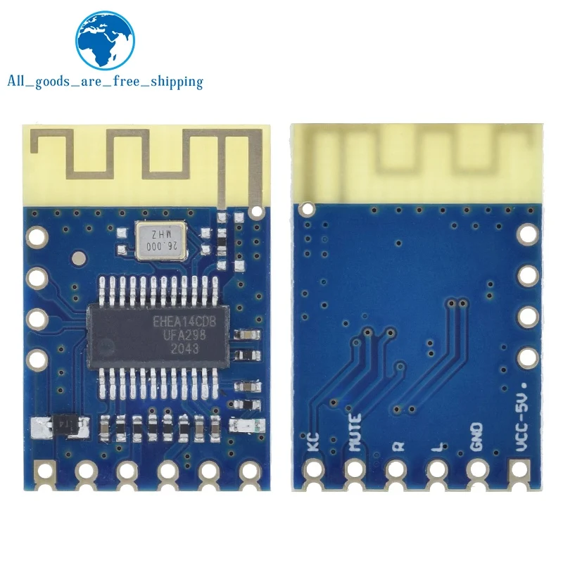 JDY-62A Mini anténa BLE Bluetooth Stereo Audio Dvojspäť Dvoj kanál vysoký nízkoúrovňový doskový modul pre Arduino pre automatický spánok iOS