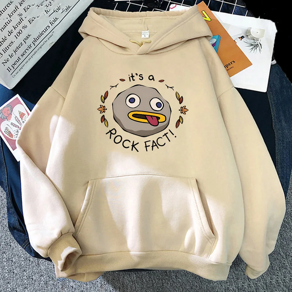 Je to skalný fakt nad záhradnou nástennou mikinou zimné streetwear muži/ženy pullover fleece s dlhým rukávom mikiny z krku