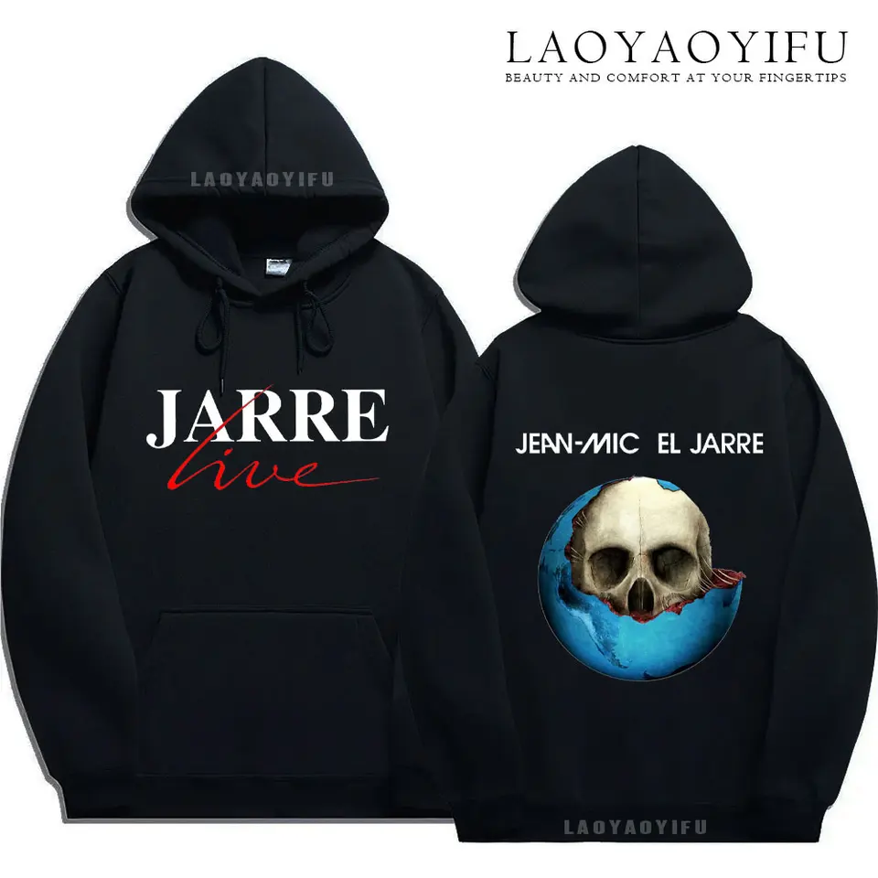 Jean Michel Jarre Hoodie Men Music Album-Equinoxe-Zoolook-oxygene suvenír darček na mieru dizajn módy klasické mikiny topy mikiny