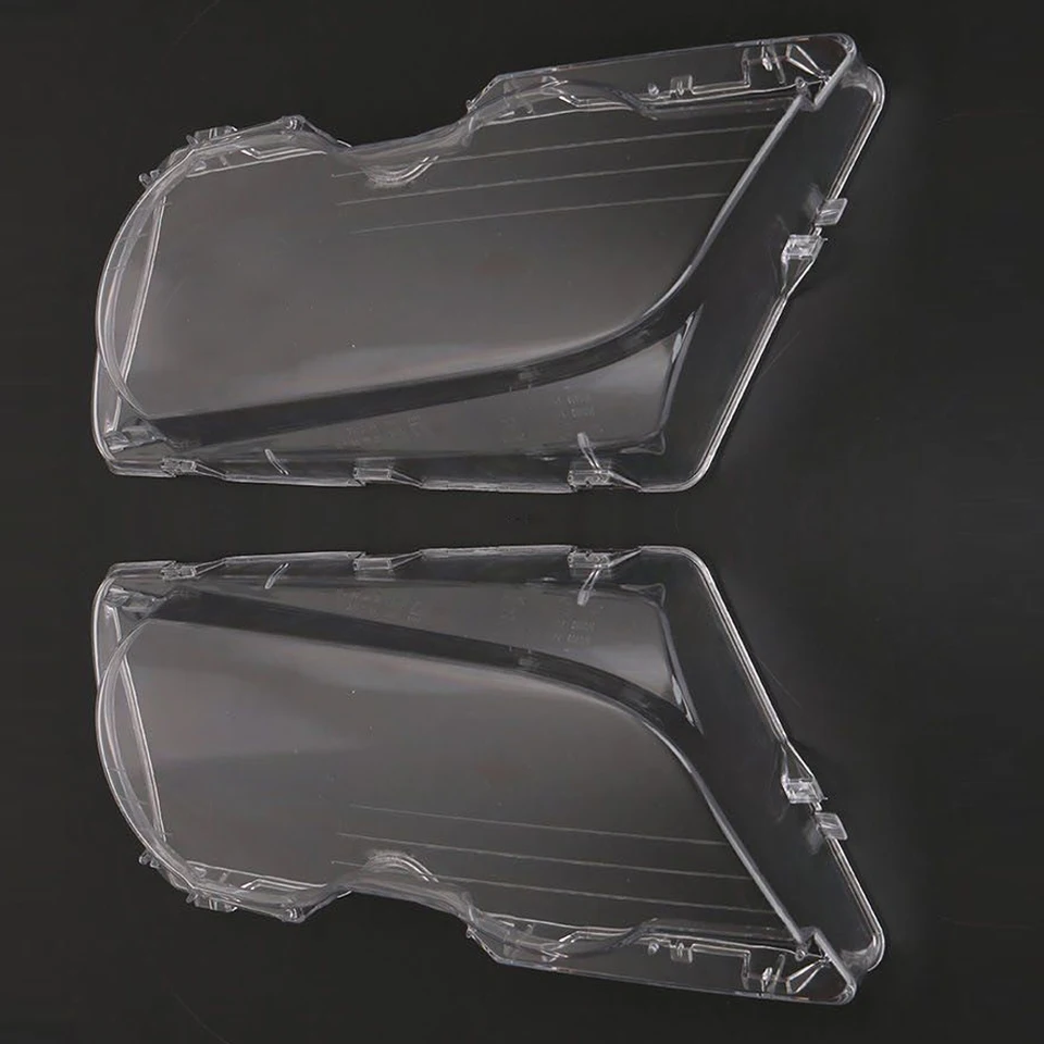 Jeden dvojica krytu svetlometového krytu šošovky Lense predná šošovka náhradná šošovka pre BMW E46 2DR M3 325CI 01-06 Základný kupé 2 dvere 1999-03