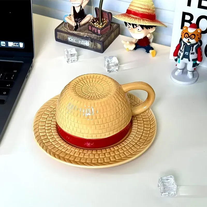 Jeden kus hrnčeka voda Cup Anime Cosplay Luffy Ace Sabo Chopper keramický hrnček v tvare kávové šálky večierkov Dodávky Darčeky