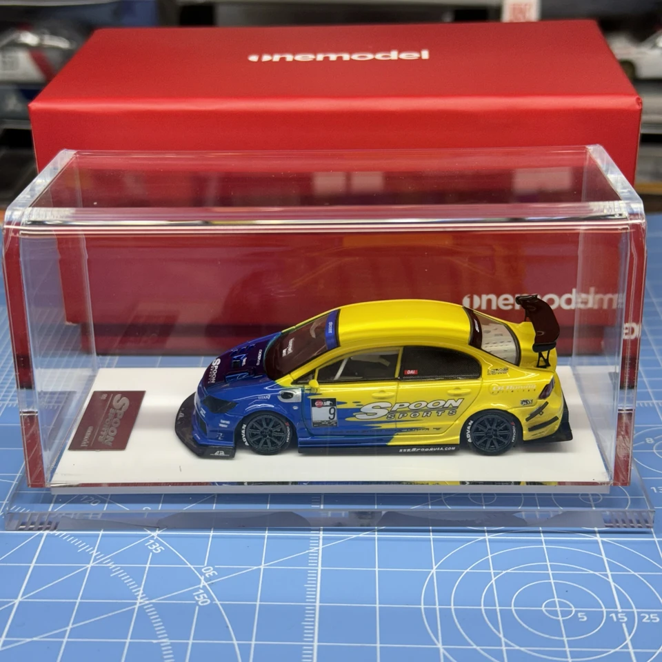 Jeden model 1:64 Honda Civic FD2 Spoon Spoon Wide-Body Model Collection Gift