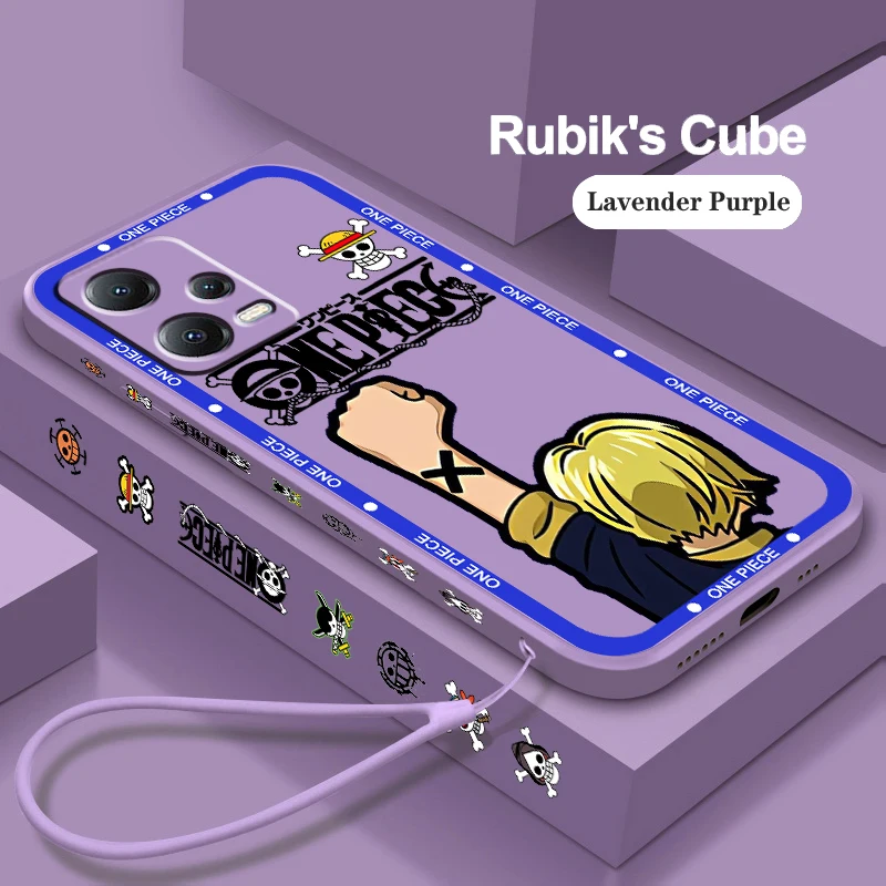 Jeden P-Piece D. L-L-Luffy Art Liquid Left Lany pre Xiaomi Redmi Poznámka 13 12S 12R 11 11T 11S 10S Pro Plus 5G Cover Telefón puzdro