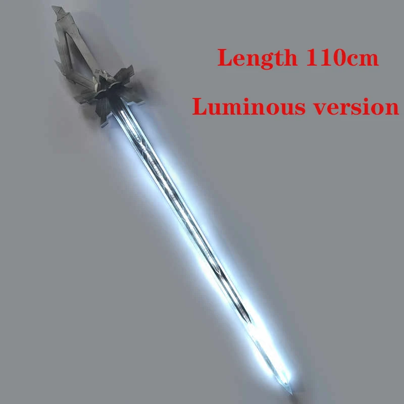 Jedenásť fatui Harbingers The Captain Capitano Cospaly Weapon Game Genshin Impact Halloween kostým luminiscencia prop