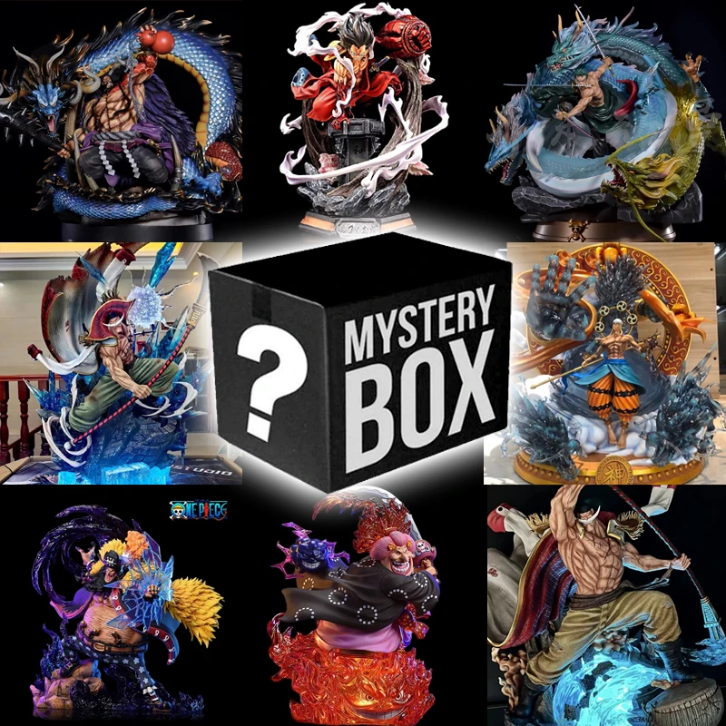 Jedna kusová postava anime figúrka slepá tajomná box shanks učí Luffy Buggy Zoro Shanzhi Nami Lucky Box Random Osoba prekvapivá box