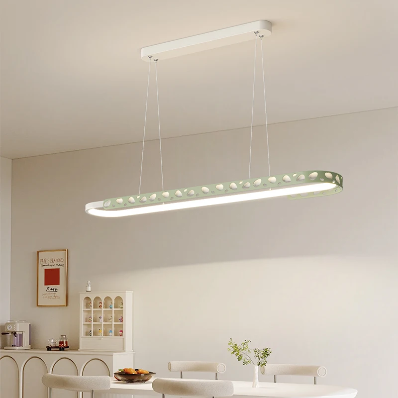 Jednoduchá osvetľovacia stropná lampa biela zelená lustr moderná obývacia izba lampa Spálňa jedáleň domáce osvetlenie dekorácia