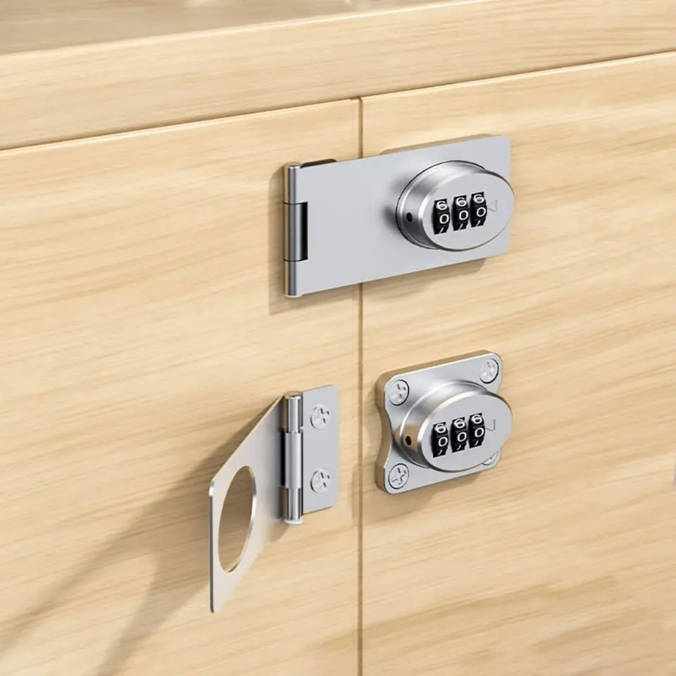Jednoduchá trojciferná skrinka na dvere zámku Firma Protect Code Lock Antirust Ab a z nehrdzavejúcej ocele Baby Safety Locks skriňa