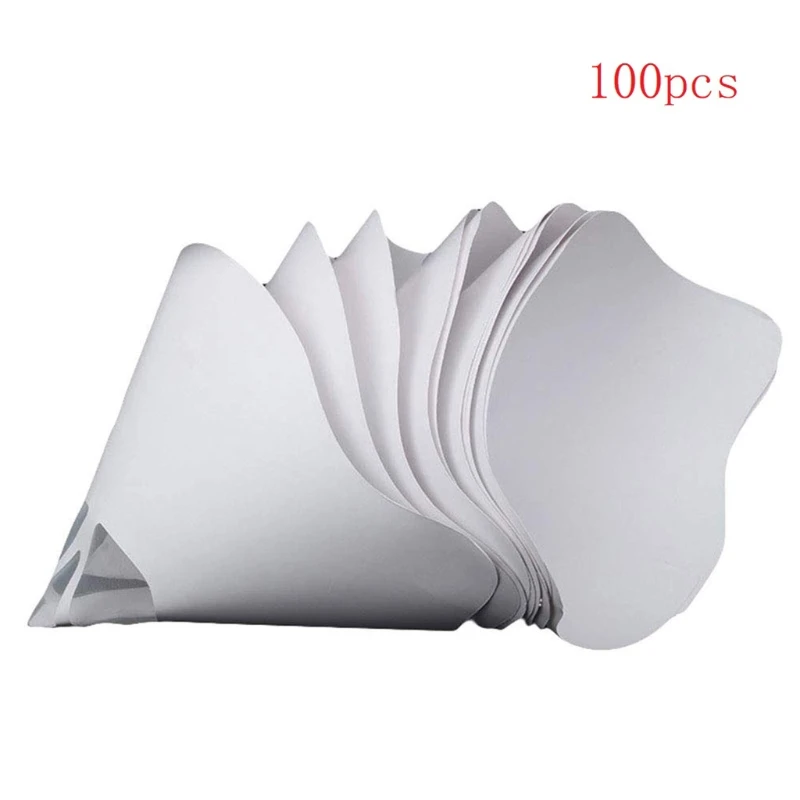 Jednorazová 3D tlačiareň 50/100ks hrubý fotopolymér živicový papierový filter lievik