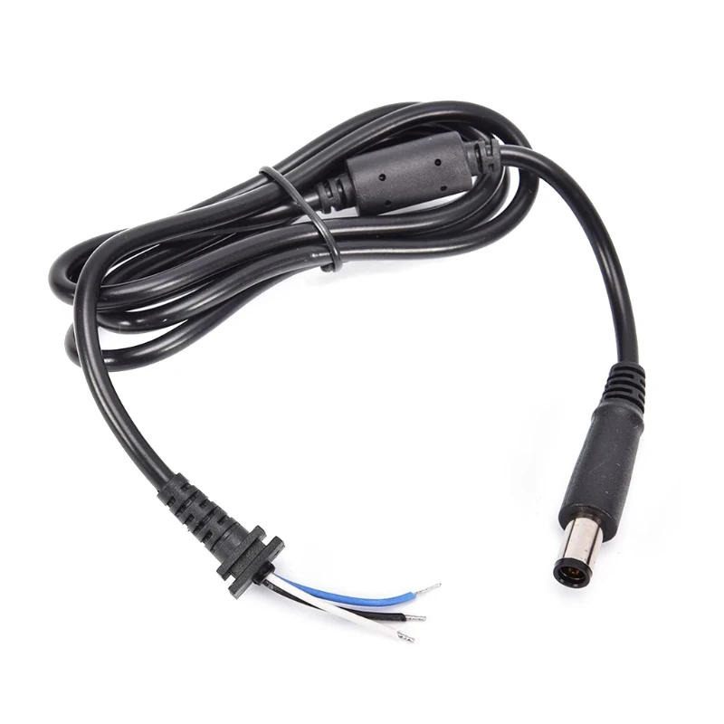 Jednosmerný kábel 7,4 mm x 5,0 mm mužská zástrčka DC Power Adapter Pigtail kábel s ihlou pre adaptér na napájací notebook Dell