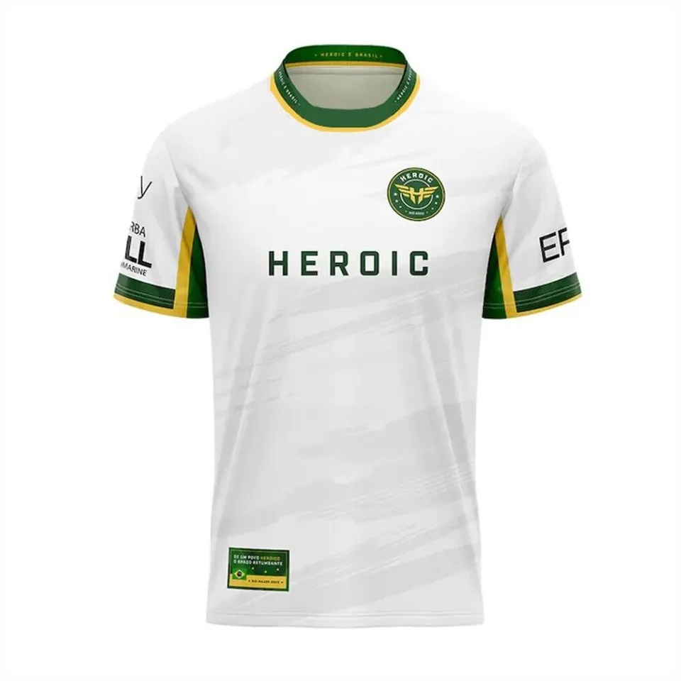Jersey uniforme Heroic Brasil Major Rio 2023 3D tlač prispôsobené ID