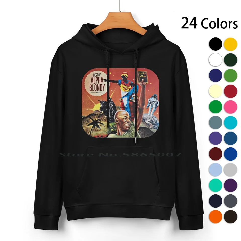 Jeruzalem legendárny album Alpha Seydou Kone Blondy Pure Cotton Hoodie Sweater 24 Colors Jeruzalem Legend Album legendárny