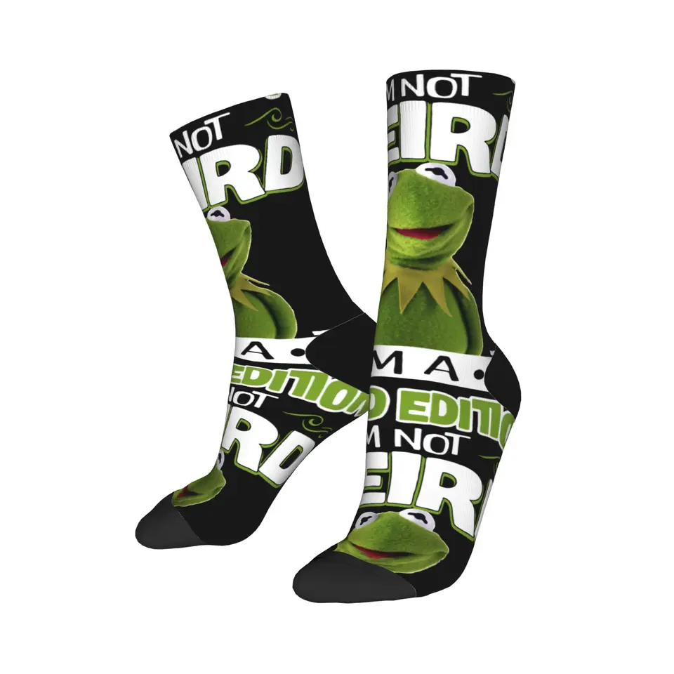 Jeseň Winter Crazy Design Unisex Muppet Kermit Frog Nie som divný