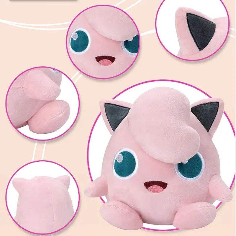 Jigglypuff Pokemon Plush Doll Pikachu plnené hračky pre deti Charmander Squirtle Bulbasaur Eevee Snorlax Lapras pre deti darček