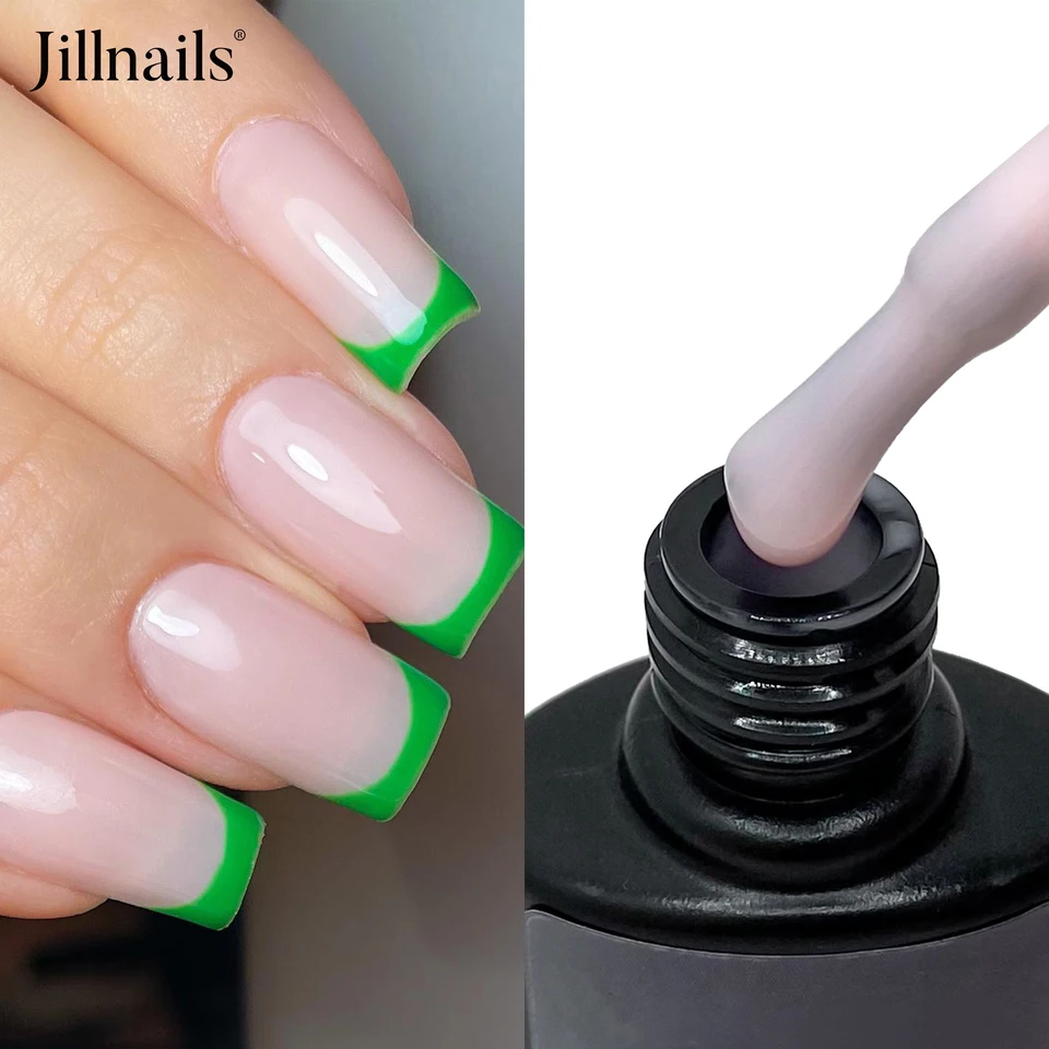 Jilnails Liquid Quick Extension Gel vo fľaši mliečny staviteľ nechtov na nechtový gél LED UV LED 10 ml