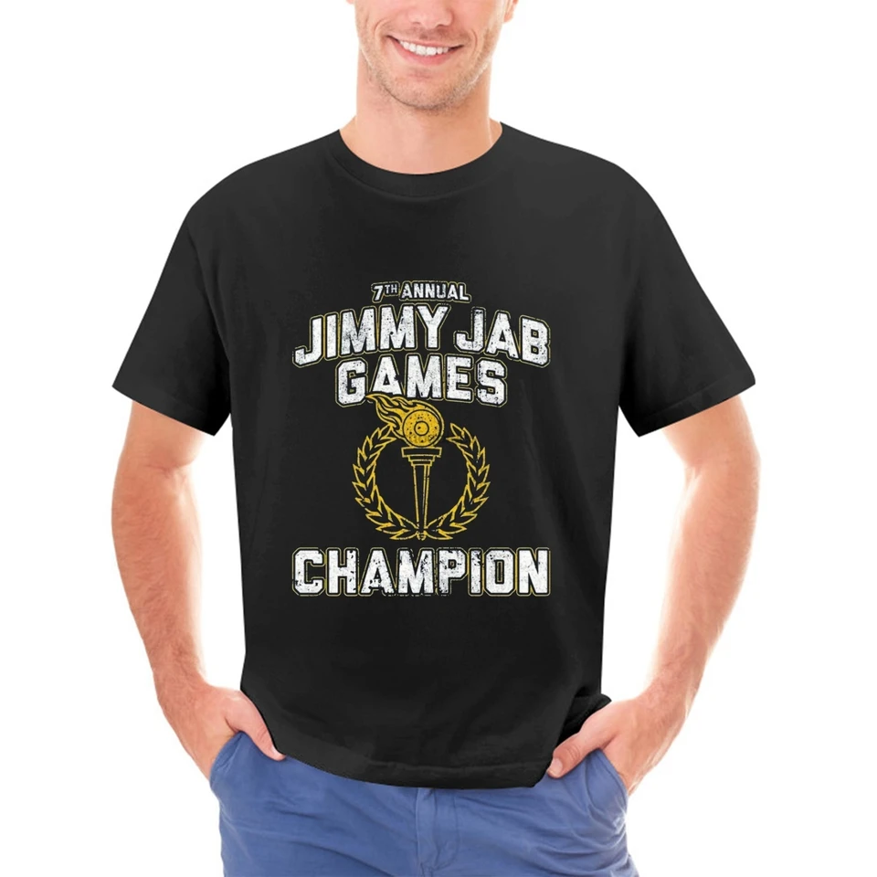 Jimmy Jab Games Champion - Camiseta de Manga Corta Dmn99 Negro
