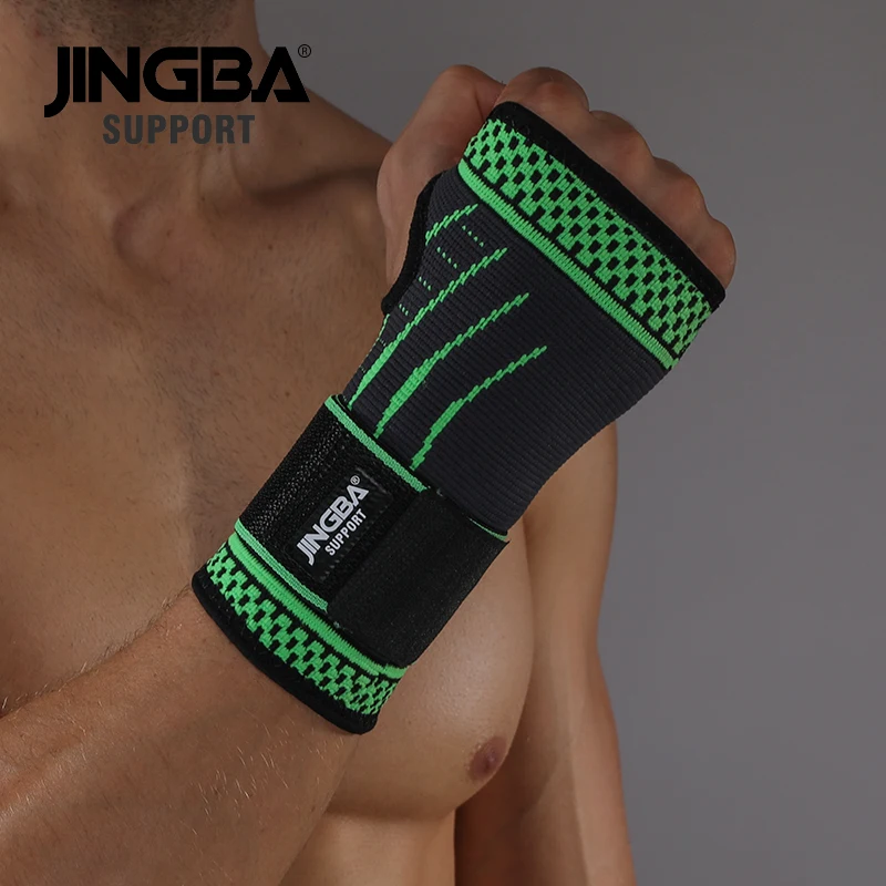 Jingba Support 1 PCS Vzpieranie zápästia podporuje ochranné boxerské ručné zábaly zápästie Brace