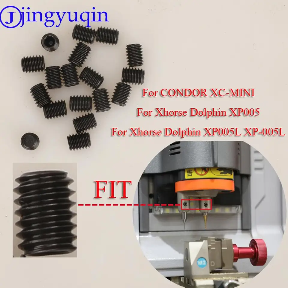 Jingyuqin 10/30/50 Condor XC-Mini Xhorse Dolphin XP005 Xhorse Dolphin XP005L XP-005L Condor CNC Strojové skrutky svedkov