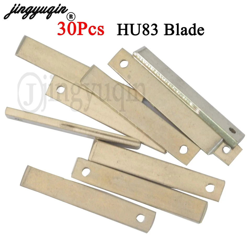 Jingyuqin 30ks pre Peugeot 206 306 307 107 207 407 Citroen Saxo Picasso XSara Berlingo Remote Key Hu83 Blade Výmena