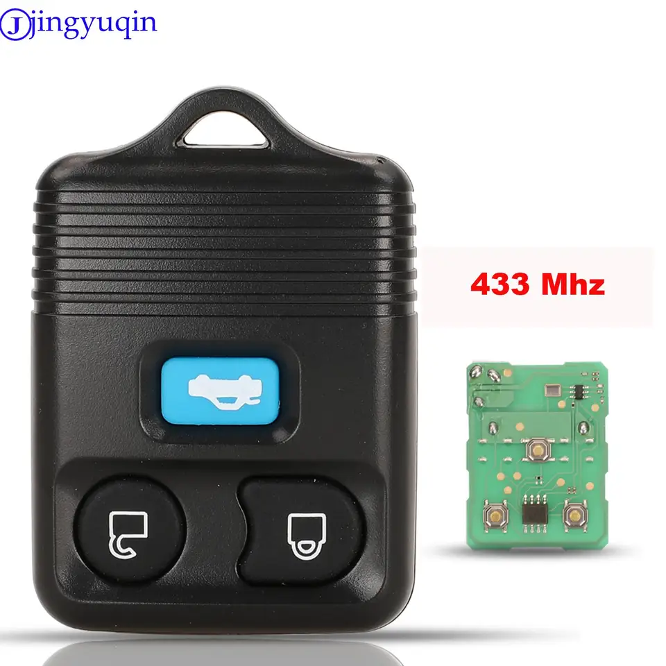 Jingyuqin 3Buttons433 MHz Remote Car Key pre Ford Crown Victoria Escape Expedition Explorer Sport Key Pán