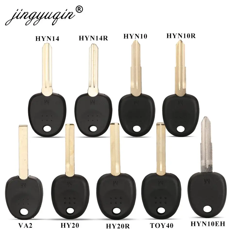 jingyuqin prázdny automobil Transponder kľúča shell pre hyundai prízvuk sonata nf elantra accent coupe getz h-1 Lavita Tiburontucson Verna