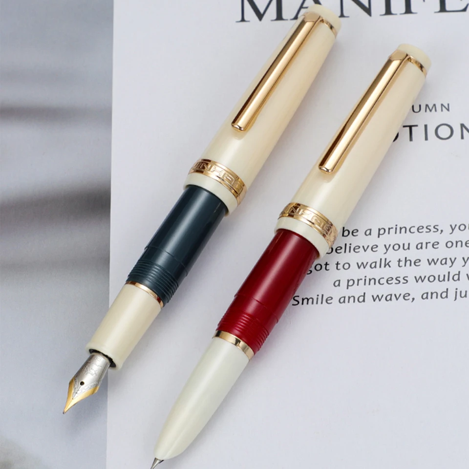 Jinhao 82 akrylové fontánové pero Mini roztomilé prenosné perá pre cestujúcich študentov kaligrafia Praktu Písanie atramentových perá kancelárske potreby