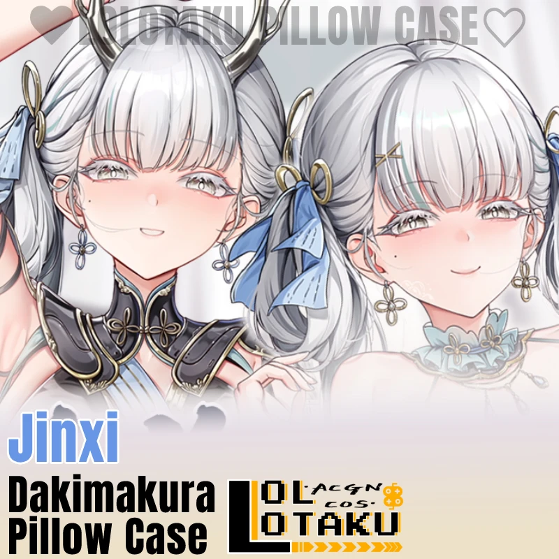 Jinxi dakimakura Wuthering Waves hra Sexy objímanie celého tela vankúšový obal vankúšik kryt Otaku vankúš Domáca podlietka dekorácie darček