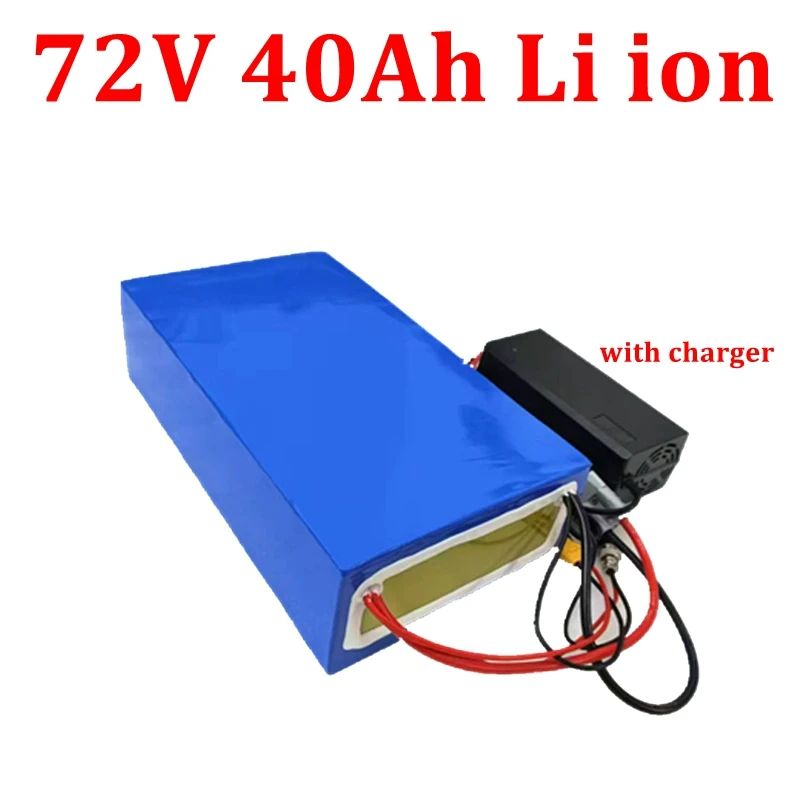JJ 72V 40AH Li-Ion Battery Bluetooth BMS App Littium Ion pre 5000 W elektrický skúter motocyklových bicyklov Snowmobile Mountain Biktor Tractor