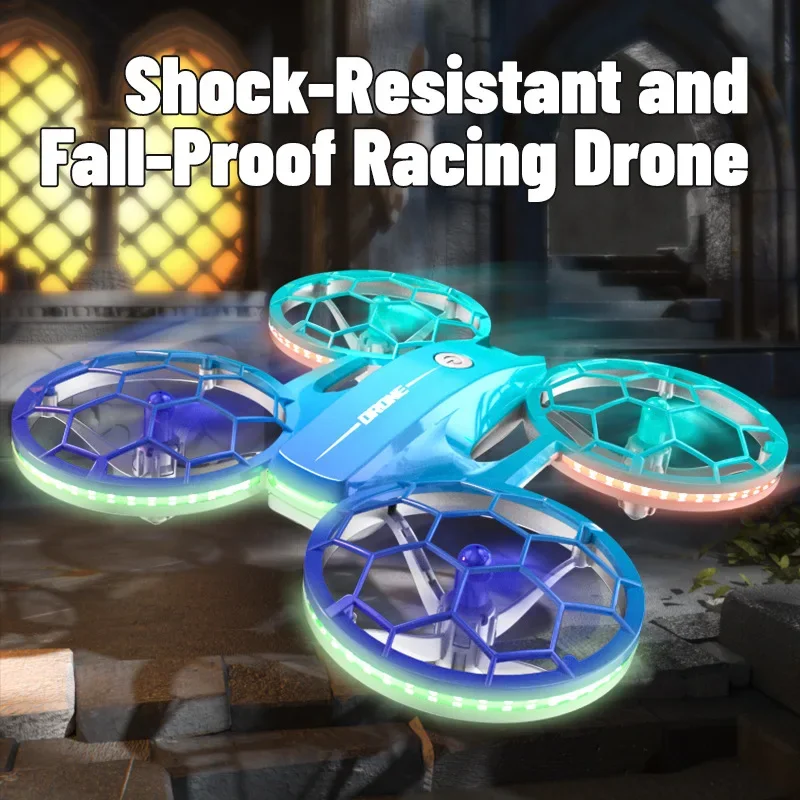 JJRC RC Quadcopter s farebným ľahkým vodcom odolným voči diaľkovitému ovládaniu pre začiatočníkov UAV Rádio-kontrolu vrtuľník H127