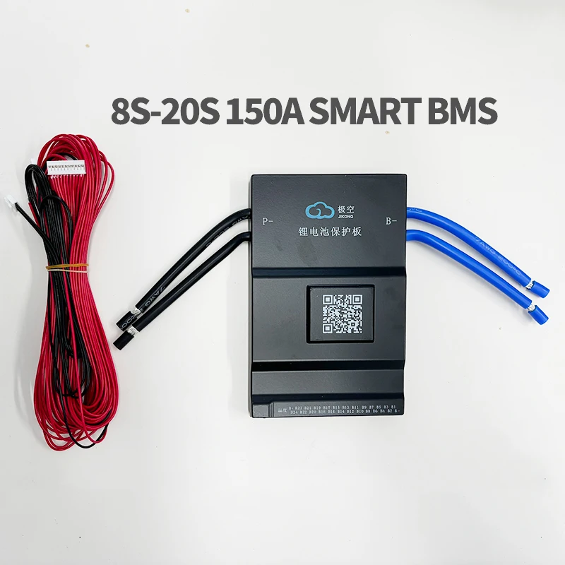 JK-BD6A20S15P 8S-20S 150A SMART BMS 0,6A Aktívny vyrovnávanie prúdu 150A Kontinuálny náboj a výtok vstavaný Bluetooth BMS