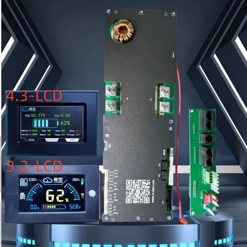 JK BMS 8S 16S 24V 48 V Jikong Domov Energy Storage Paralelná ochrana batérie aktívna vyváženie inteligentné Bluetooth Can RS485 Inverter RS485