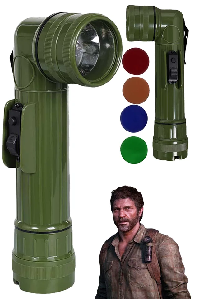 Joel Miller Cosplay Signal Lamp Game Film The Last Cosplay of My Masguise Kostýmové doplnky baterky Halloween rekvizity