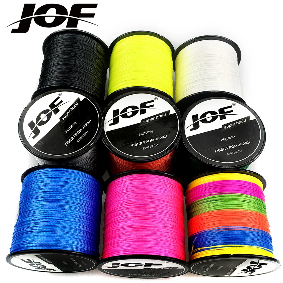Jof Saltwater PE Line 10 12 18 28 35 40 50 60 80 100 120 lb Rybovanie