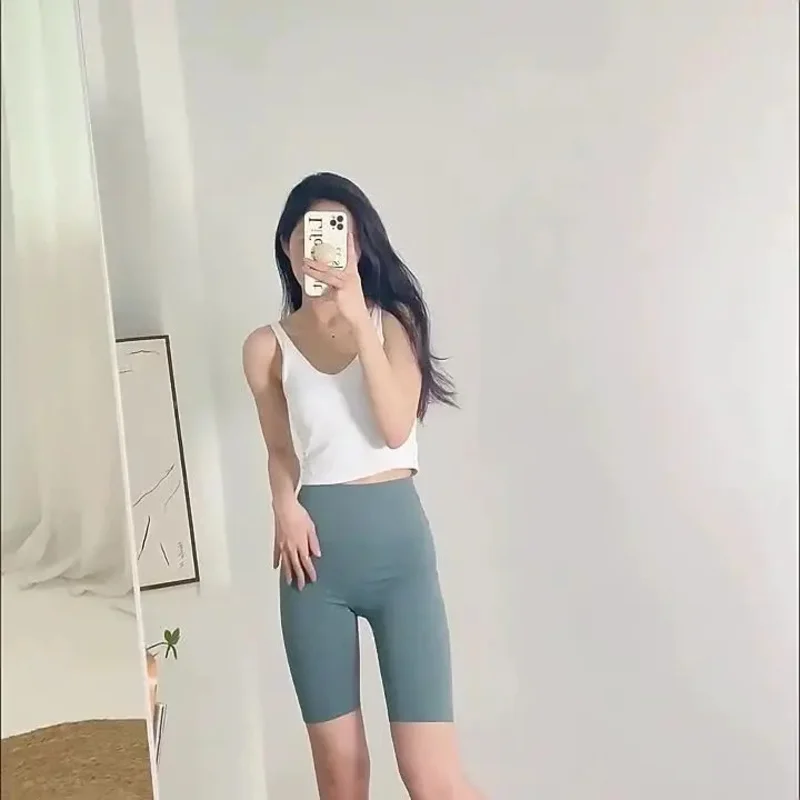 Jogové oblečenie nylonová dámska športová vesta v tvare podprsenky s jasnou zadnou podprsenkou fitness jogging lemovaný šálkou hrudníka