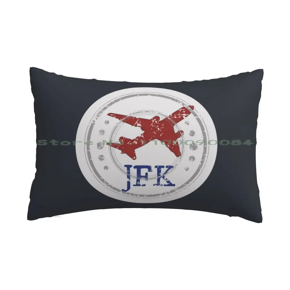 John F. Kennedy International Airport JFK New York USA vankúš 20x30 50*75 Spálka Spálňa XRP Army XRP na Moon Ripple