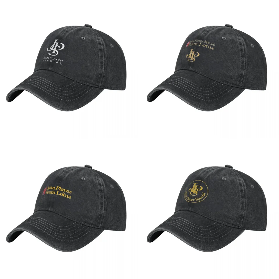 John Special Team Lotus Ayrton Senna Denim Player Baseball Cap Kpop rock hip hop klobúky letné unisex dospievajúcich streetwear