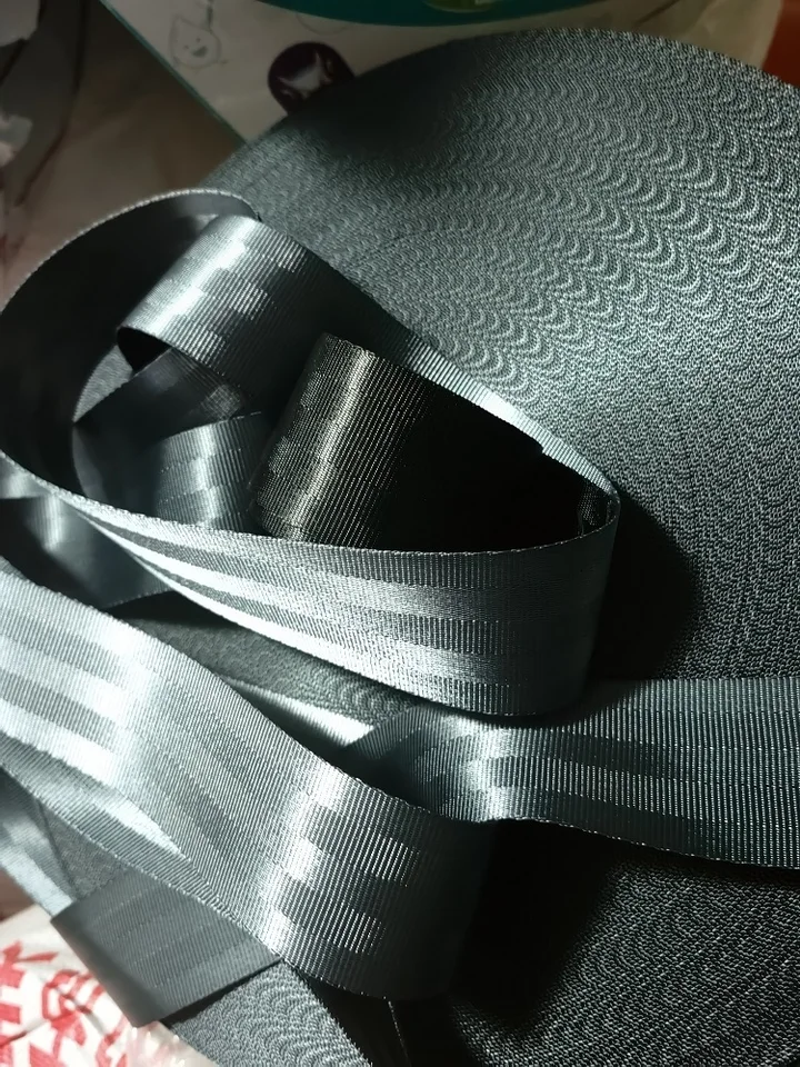 Joormom tmavo šedá 3M-36M Personalizovaná modifikácia autosedačky Webbing Universal Car Safety Belt Auto