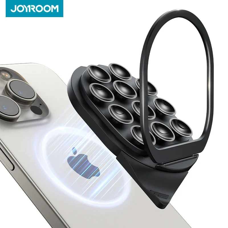 Joyroom Strong Magnetic Phone Držiak na držiak na držiak na poháriky Pohár s držiakom s nastaviteľným ringom pre telefonovanie pre iPhone/Samsung/Android