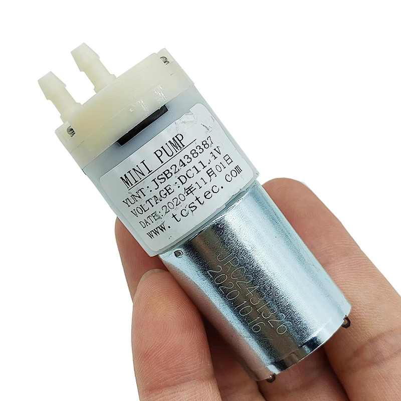 JSB2438 MINI 370 Vodné čerpadlo DC 6V-12V Veľký prietok Malú membránovú membránovú sobotu