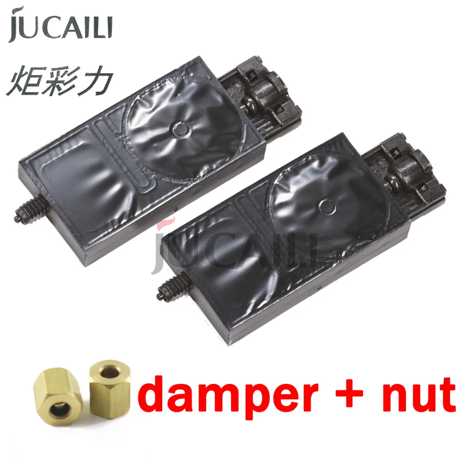 Jucaili 10ks UV atramentový tlmič pre DX5/XP600/4720/i3200 hlava pre Mimaki JV33 Roland Galaxy Printer Black Dumper s maticou